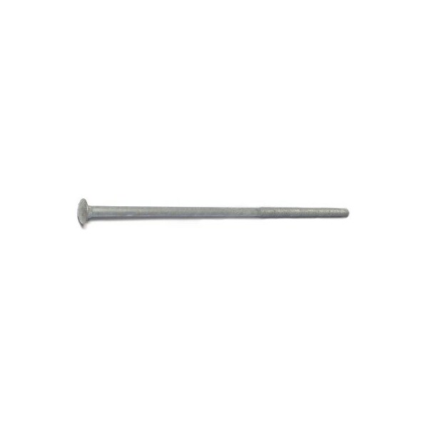 Midwest Fastener Carriage Bolt, Square Neck, 13 (Coarse), 16 in L, Steel, Hot Dipped Galvanized, 25 PK 50254 - main
